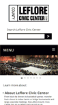 Mobile Screenshot of lefloreciviccenter.com